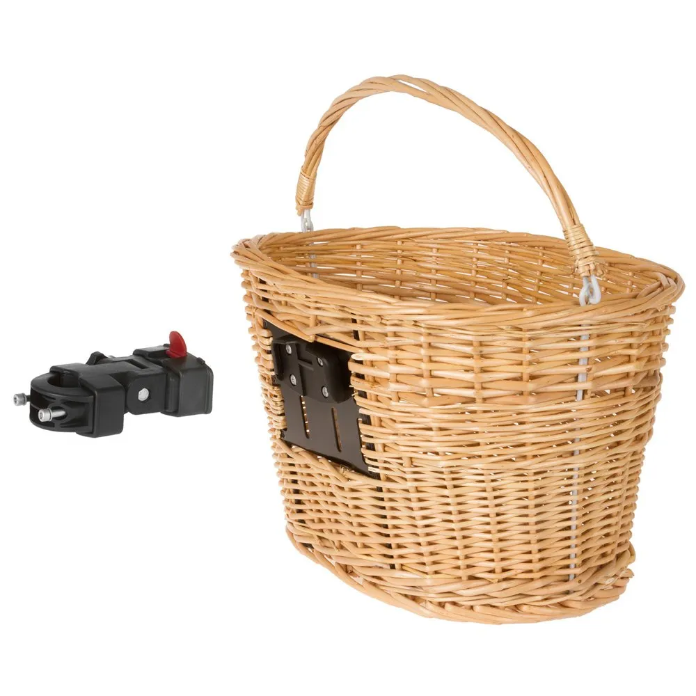 M-Wave Stem Wicker Korb, Black, One Size M-Wave Stem Wicker Korb, Black, One Size