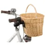 M-Wave Stem Wicker Korb, Black, One Size