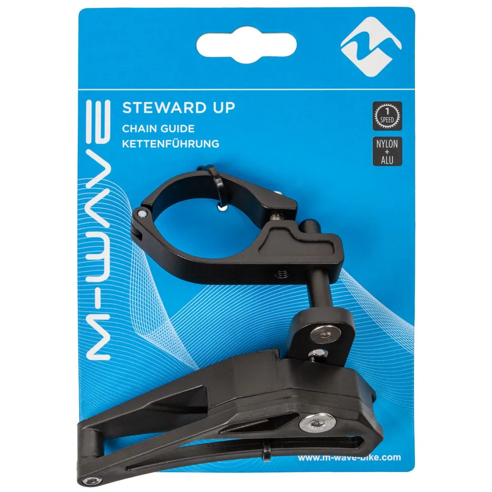 M-Wave Steward Up Kettenführung, Black, One Size M-Wave Steward Up Kettenführung, Black, One Size