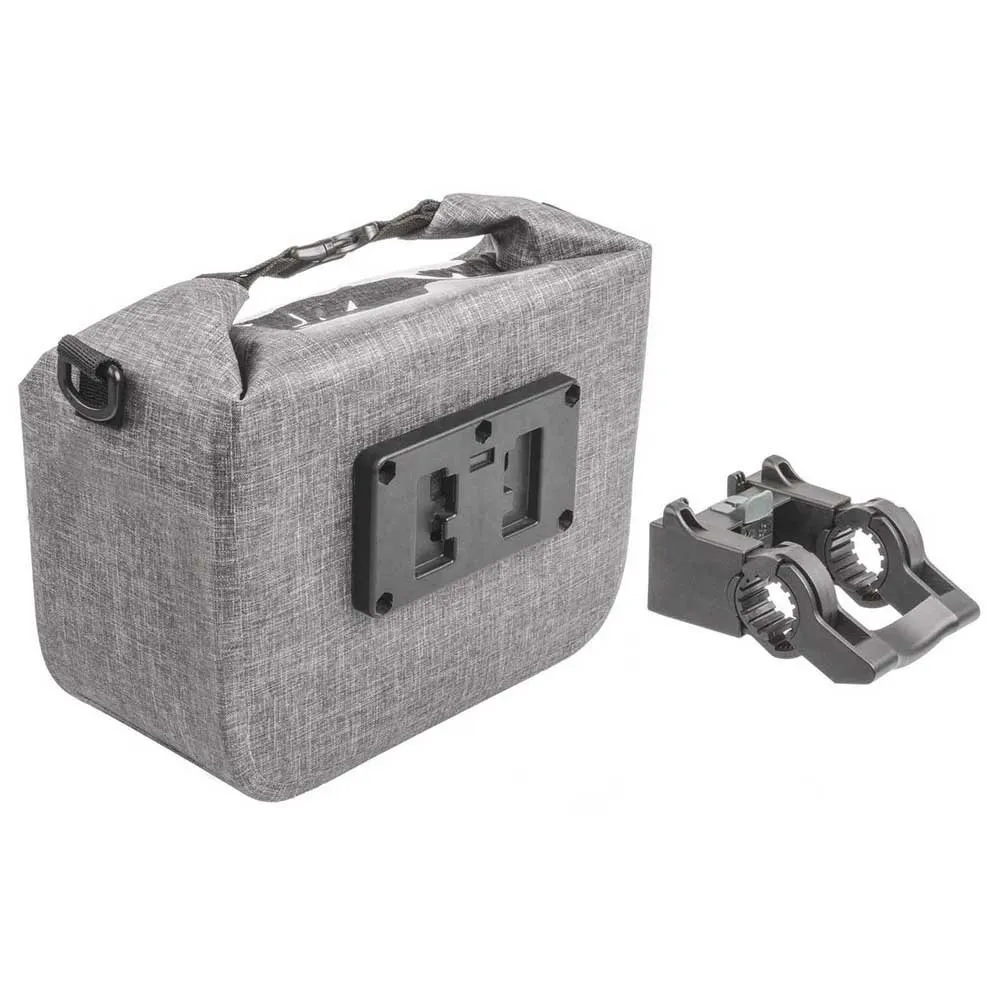 M-Wave Suburban Lenkertasche 7l, Grey melange, One Size M-Wave Suburban Lenkertasche 7l, Grey melange, One Size