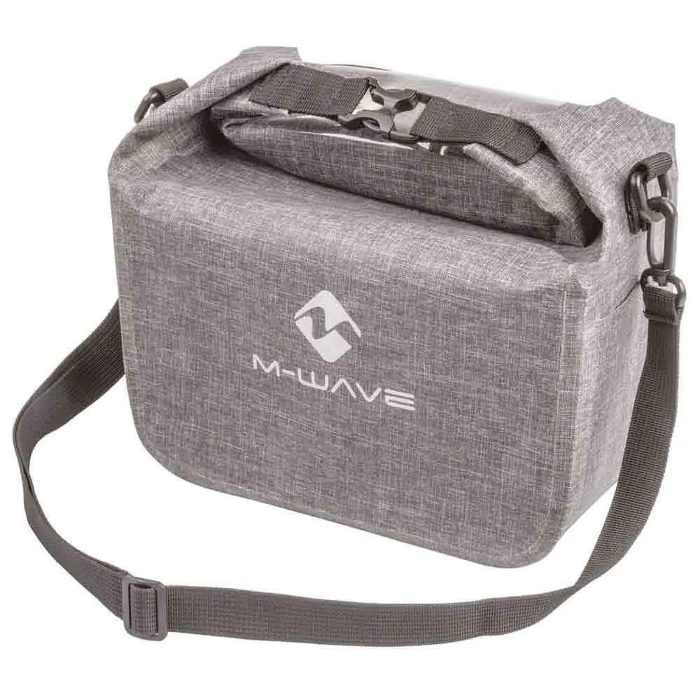 M-Wave Suburban Lenkertasche 7l, Grey melange, One Size M-Wave Suburban Lenkertasche 7l, Grey melange, One Size