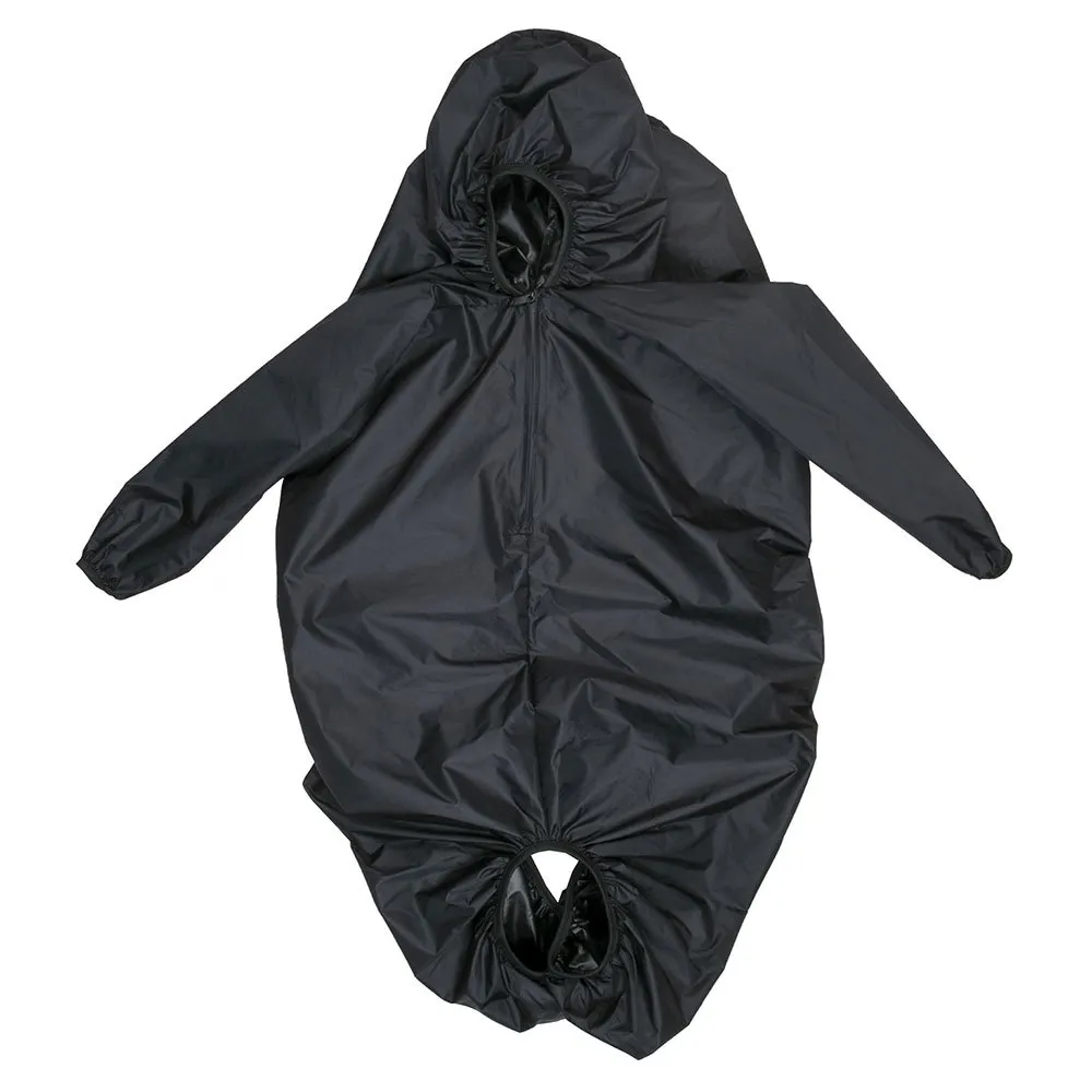 M-Wave Wasserdichter Poncho, Black