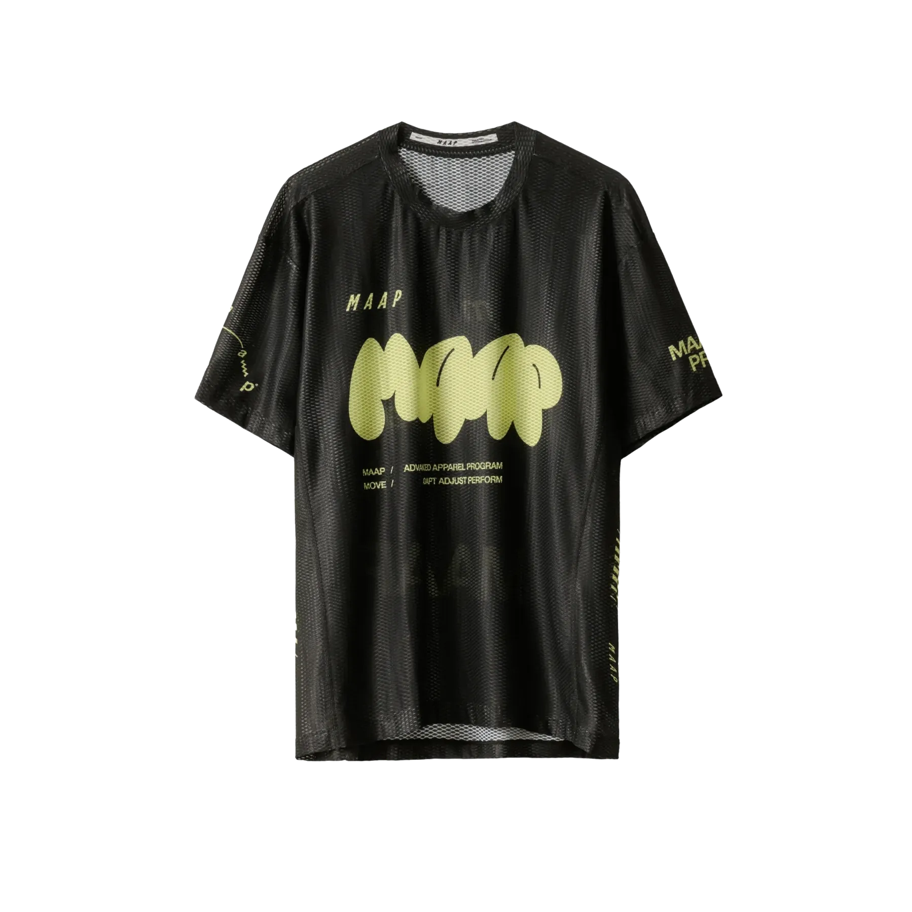 MAAP Aerate Mesh Tee, Schwarz, L MAAP Aerate Mesh Tee, Schwarz, L