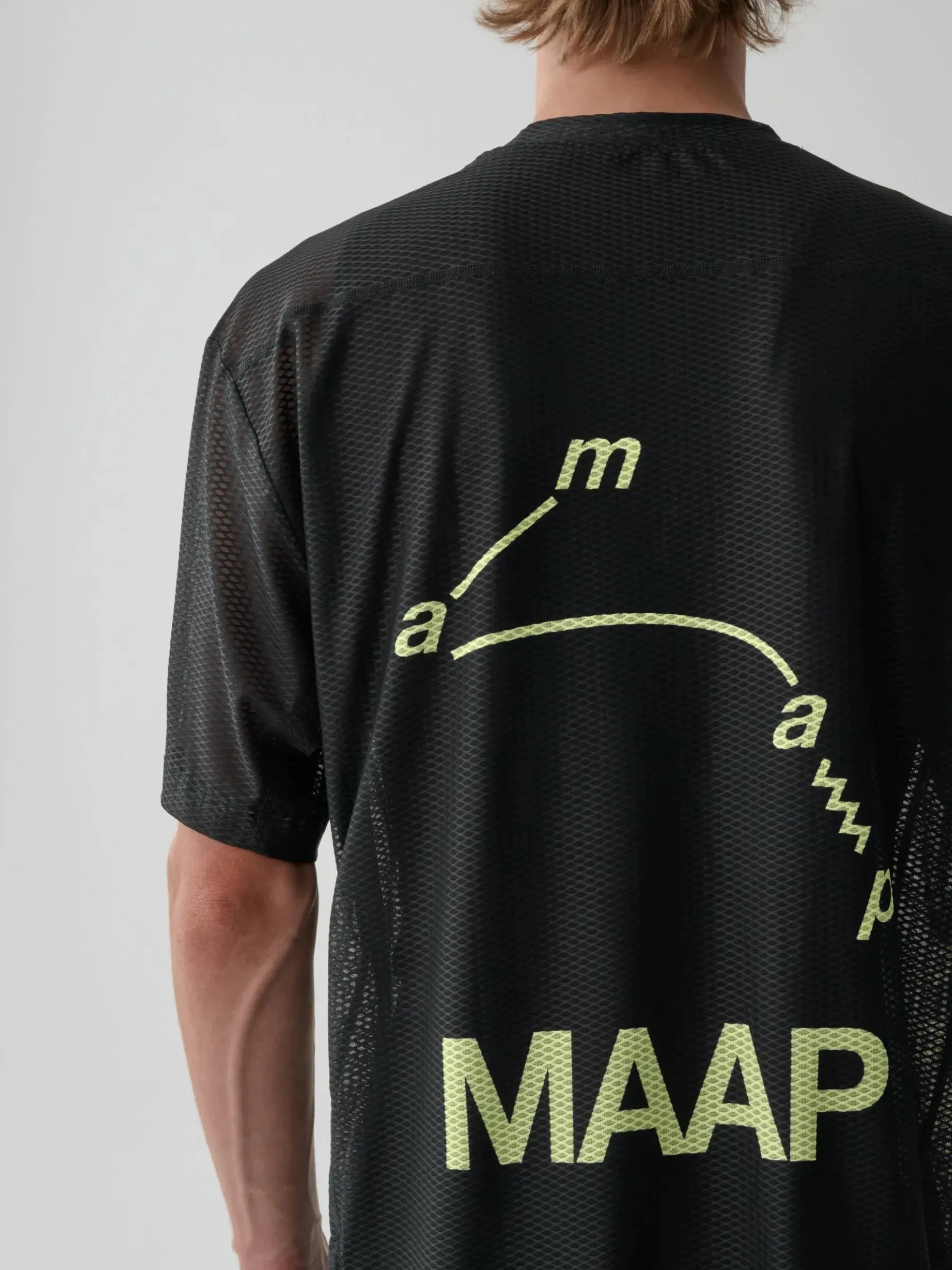 MAAP Aerate Mesh Tee, Schwarz, L MAAP Aerate Mesh Tee, Schwarz, L