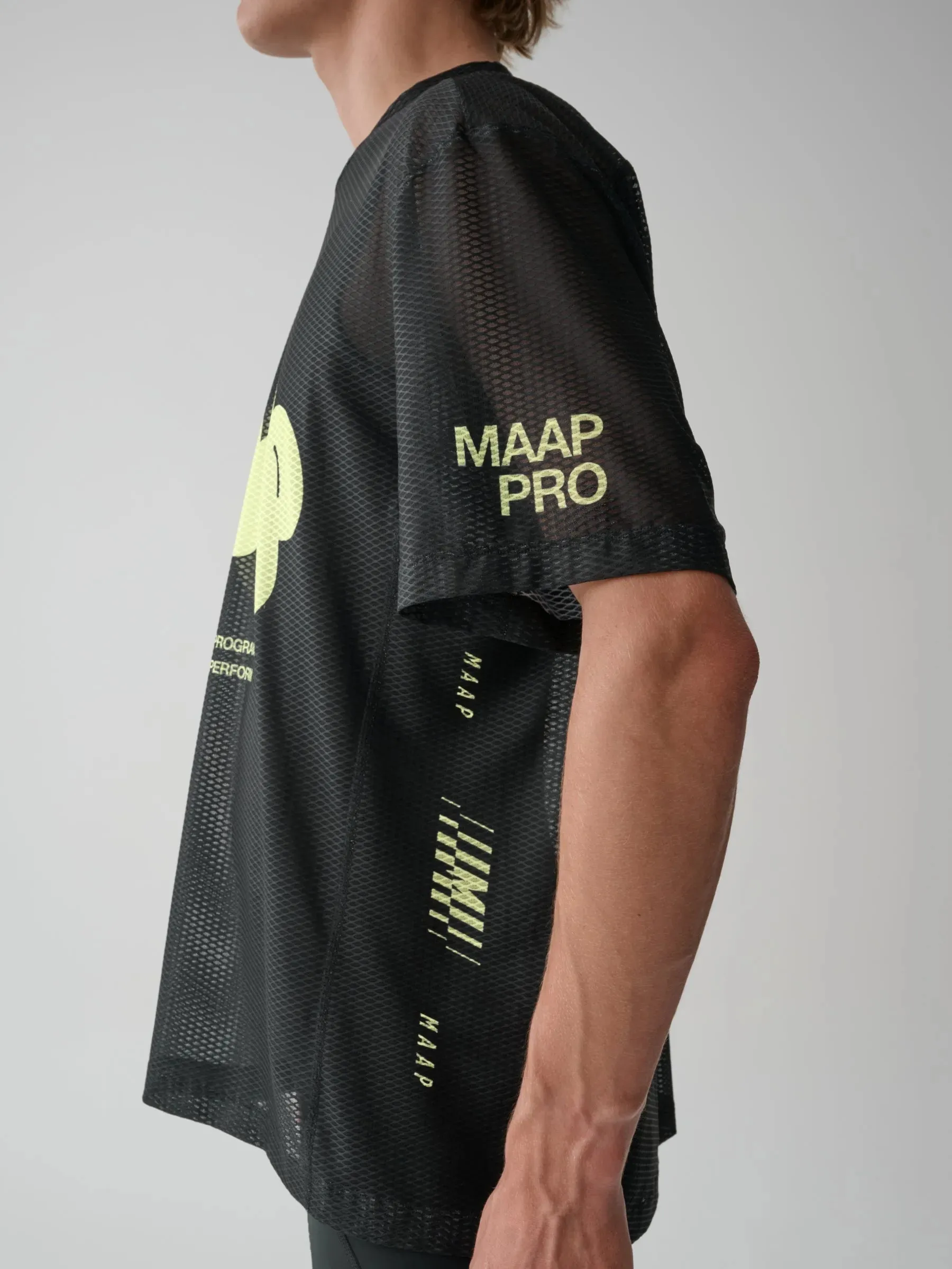 MAAP Aerate Mesh Tee, Schwarz, L MAAP Aerate Mesh Tee, Schwarz, L