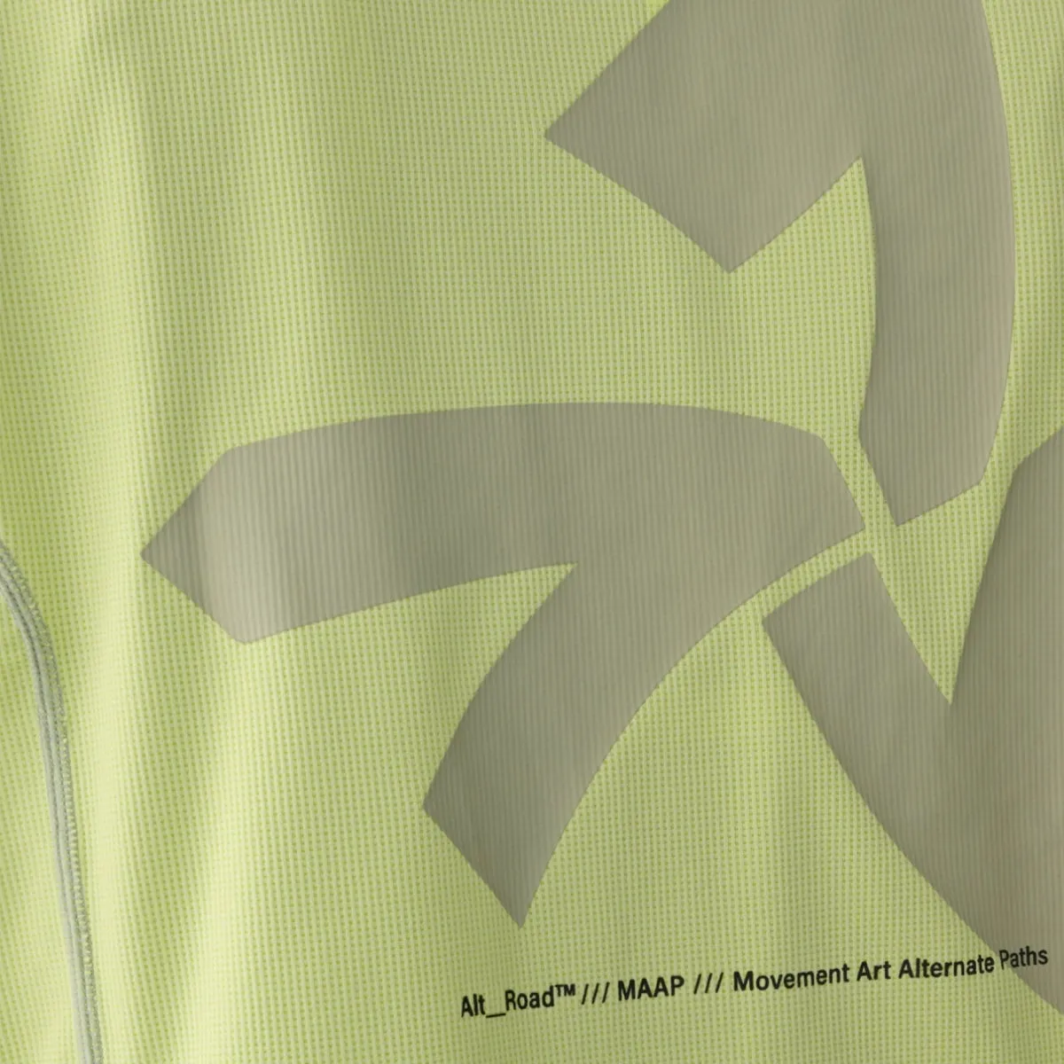 MAAP Alt Road Damen Cropped Tee, Shadow lime, M MAAP Alt Road Damen Cropped Tee, Shadow lime, M