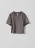 MAAP Damen's Alt Road Cropped Tee, Monolith, S