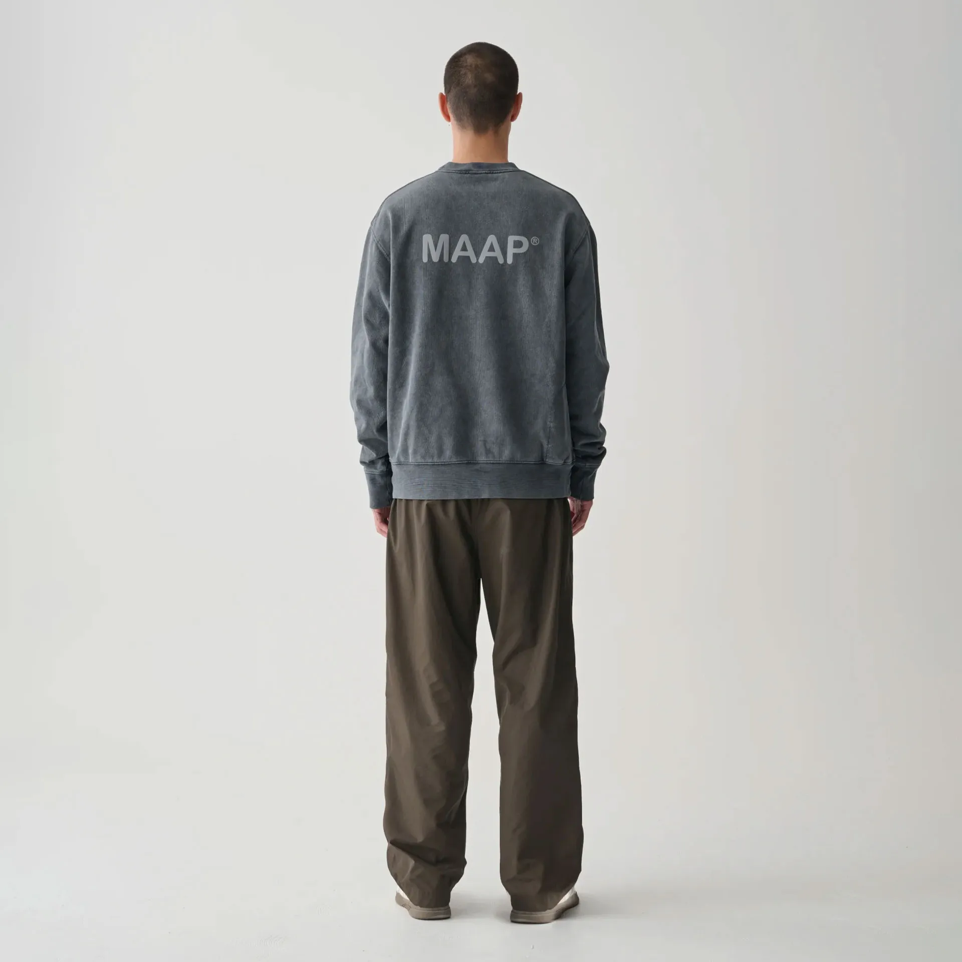 MAAP Essentials Text Crew Sweatshirt MAAP Essentials Text Crew Sweatshirt