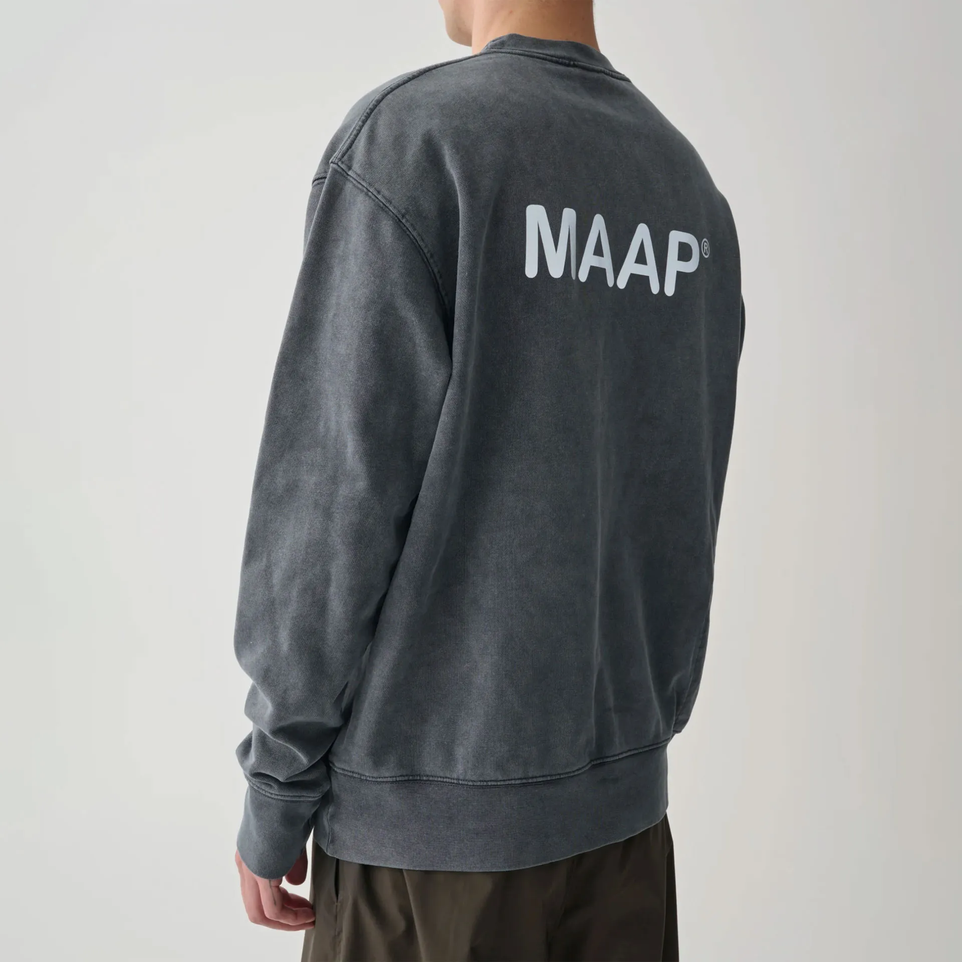 MAAP Essentials Text Crew Sweatshirt MAAP Essentials Text Crew Sweatshirt