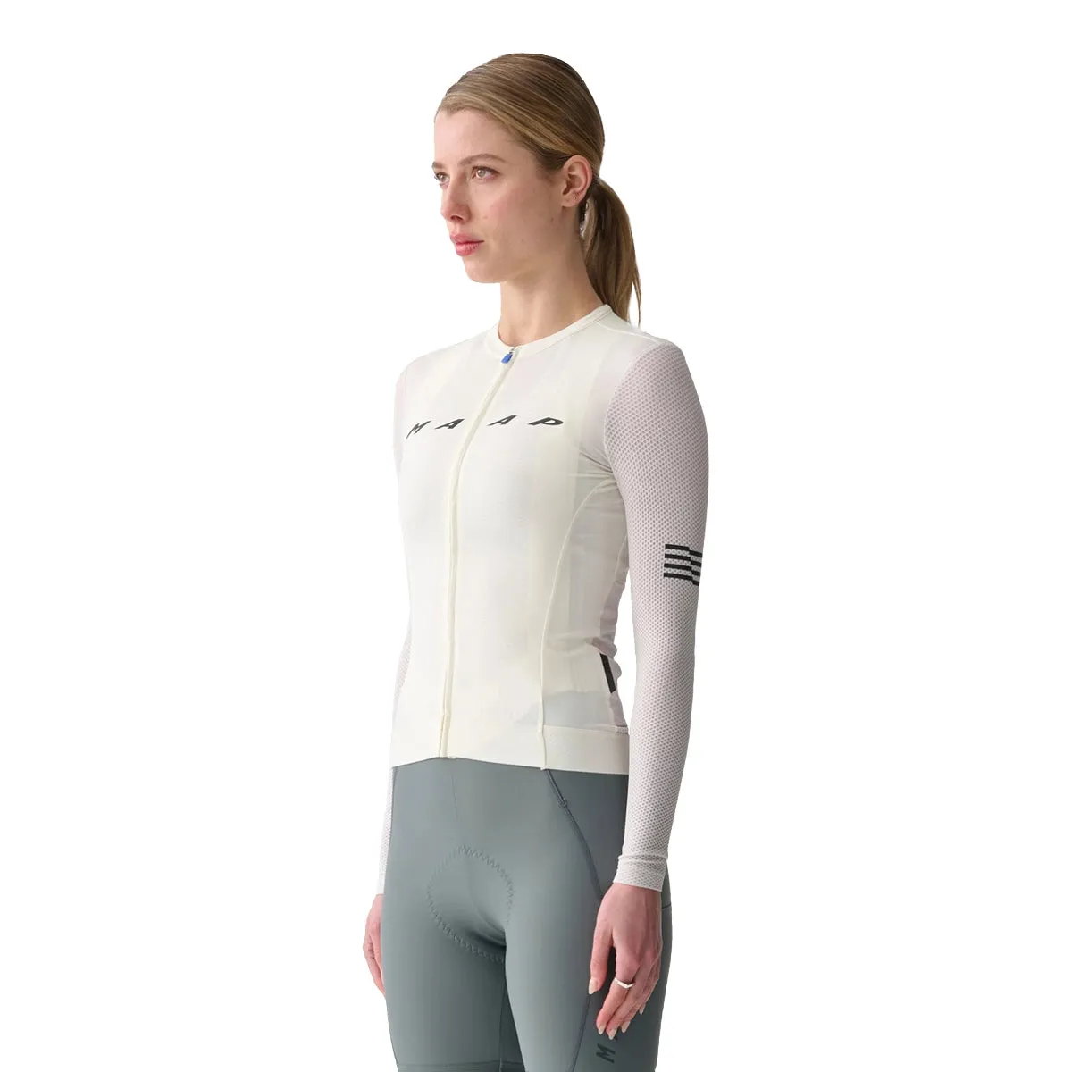 MAAP Evade Pro Base 2.0 Langarm Damen Trikot, Chalk MAAP Evade Pro Base 2.0 Langarm Damen Trikot, Chalk