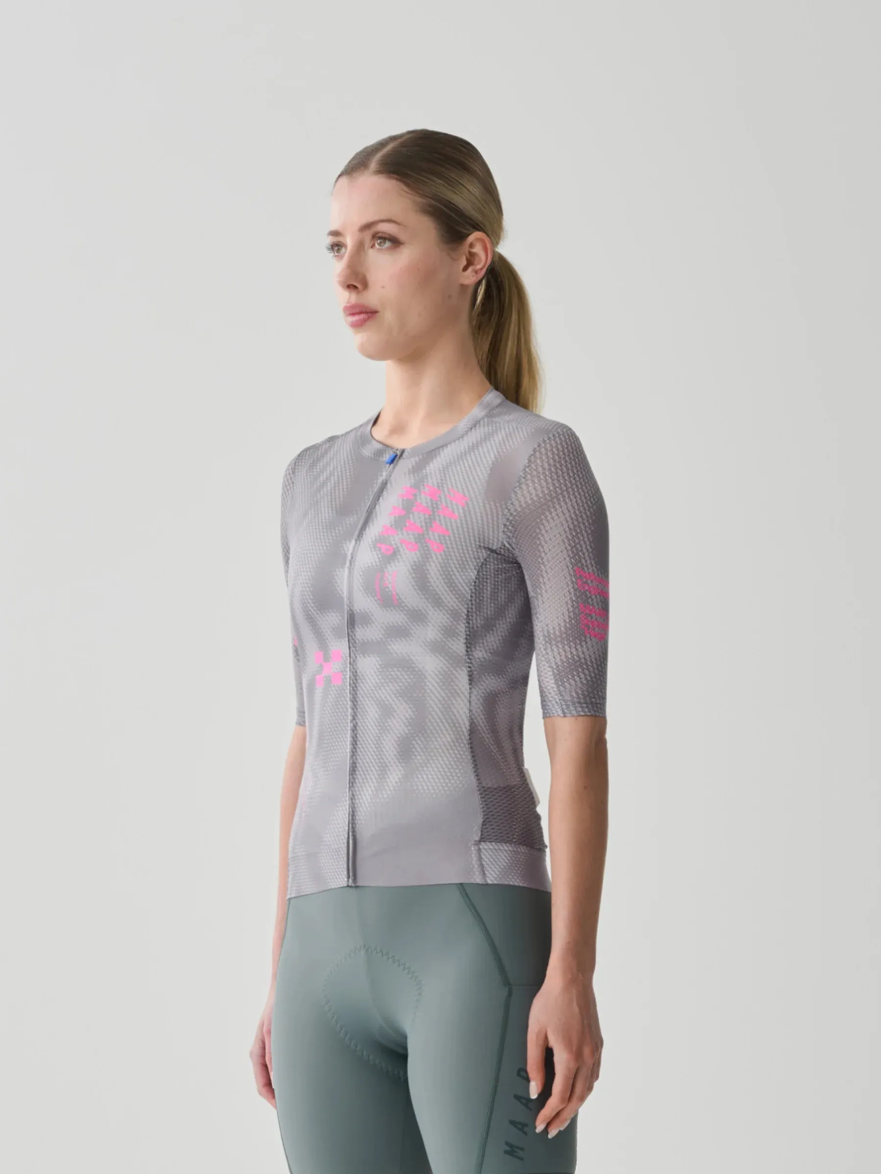 MAAP Privater Damen C.H Pro Air Trikot 3.0, Steel MAAP Privater Damen C.H Pro Air Trikot 3.0, Steel