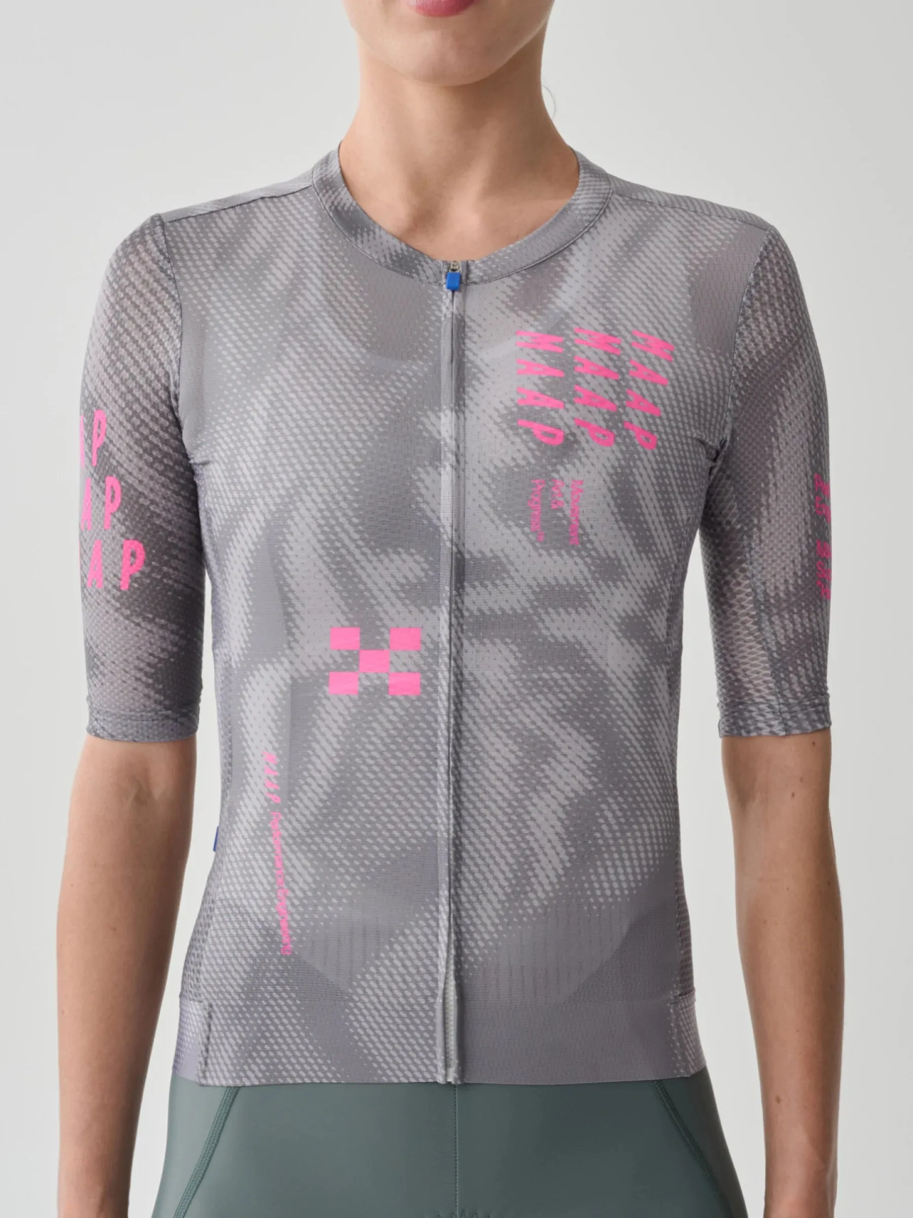 MAAP Privater Damen C.H Pro Air Trikot 3.0, Steel MAAP Privater Damen C.H Pro Air Trikot 3.0, Steel
