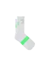 MAAP World Tour Socken, Weiß/green edge