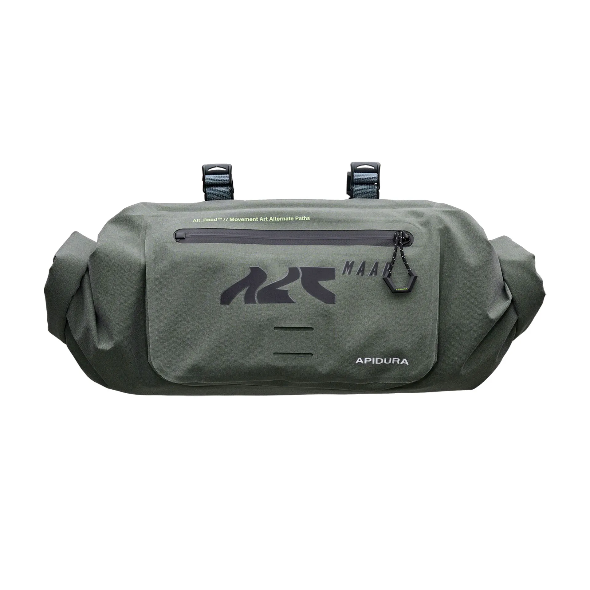 MAAP x Apidura Handlebar Pack 9 L Bikepacking-Lenkertasche, Loam