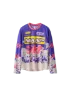 MAAP X BLEACH Mesh Langarm Tee, Purple mix, S