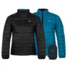 Jet black / teal