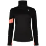 Black / neon coral