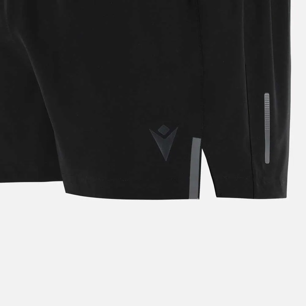 Macron Timon Kurze Hose male, Black / neon yellow Macron Timon Kurze Hose male, Black / neon yellow
