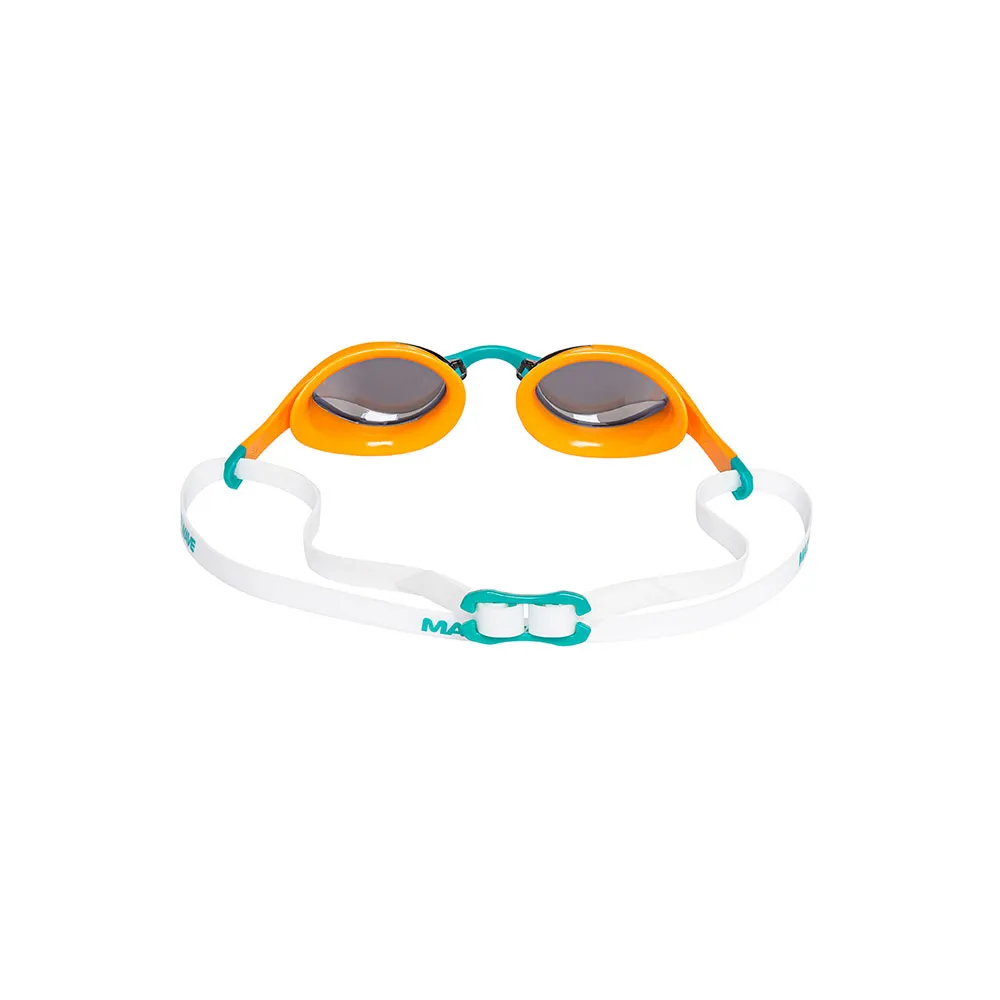 Madwave Alien Mirrow Schwimmbrille Mit Spiegelglas, Orange, One Size Madwave Alien Mirrow Schwimmbrille Mit Spiegelglas, Orange, One Size