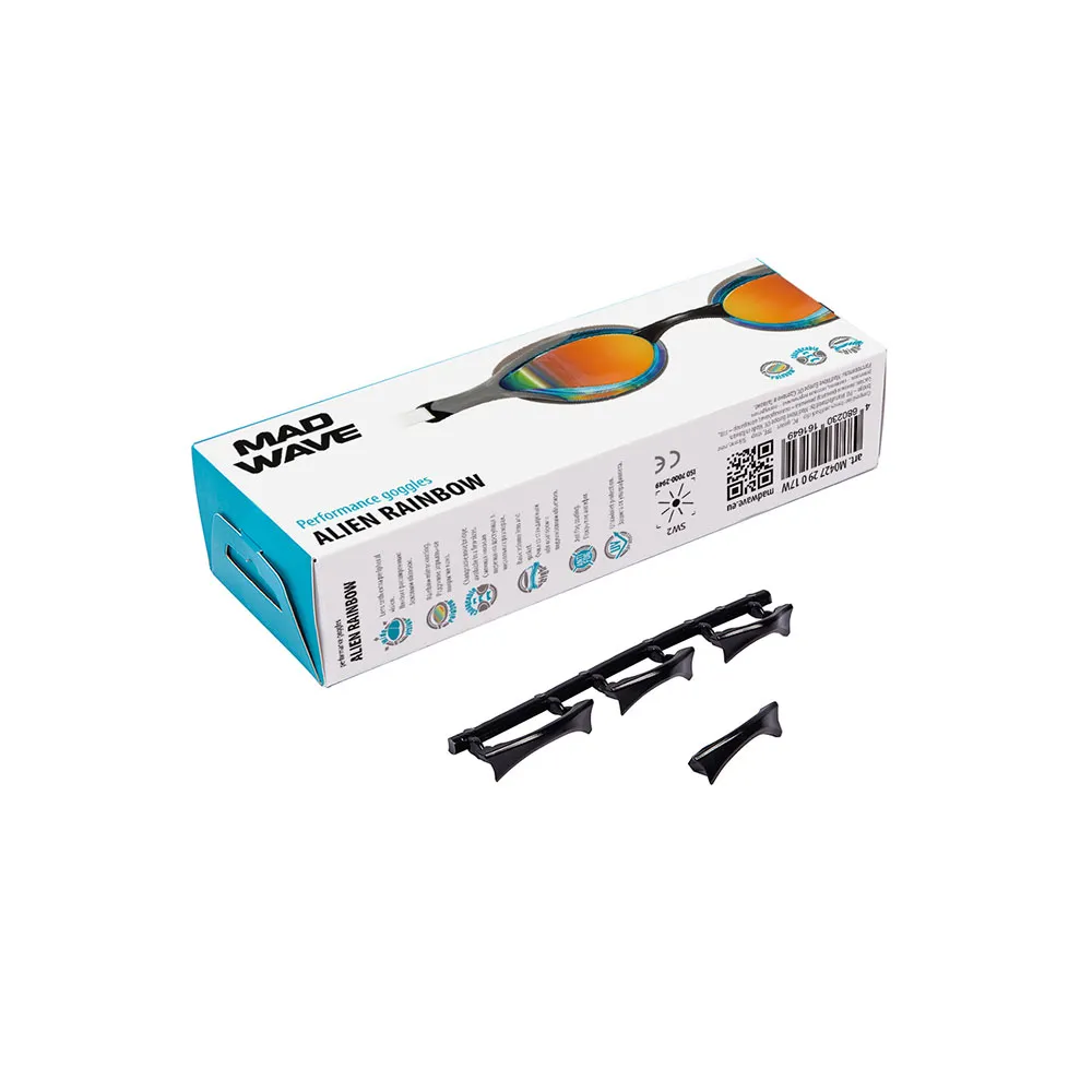 Madwave Alien Rainbow Schwimmbrille Mit Spiegelglas unisex