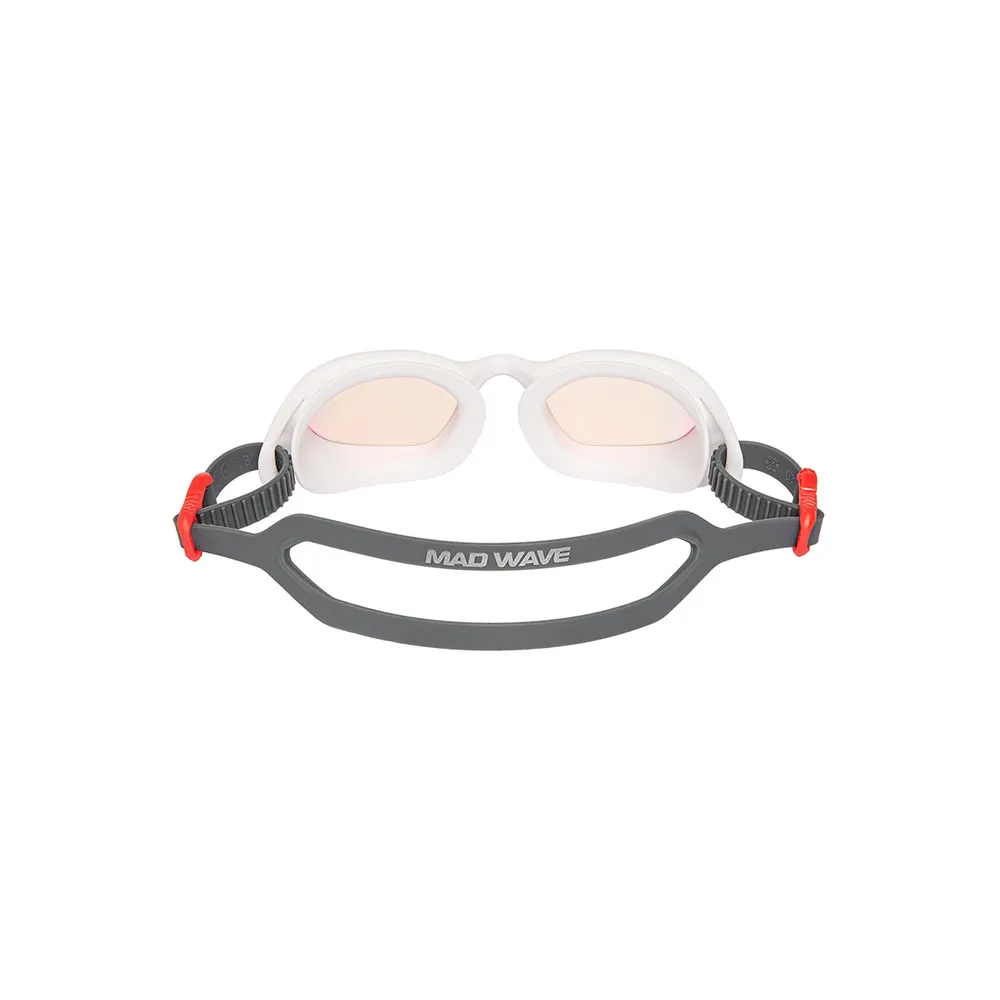 Madwave F Motion Rainbow Schwimmbrille Mit Spiegelglas, White, One Size Madwave F Motion Rainbow Schwimmbrille Mit Spiegelglas, White, One Size
