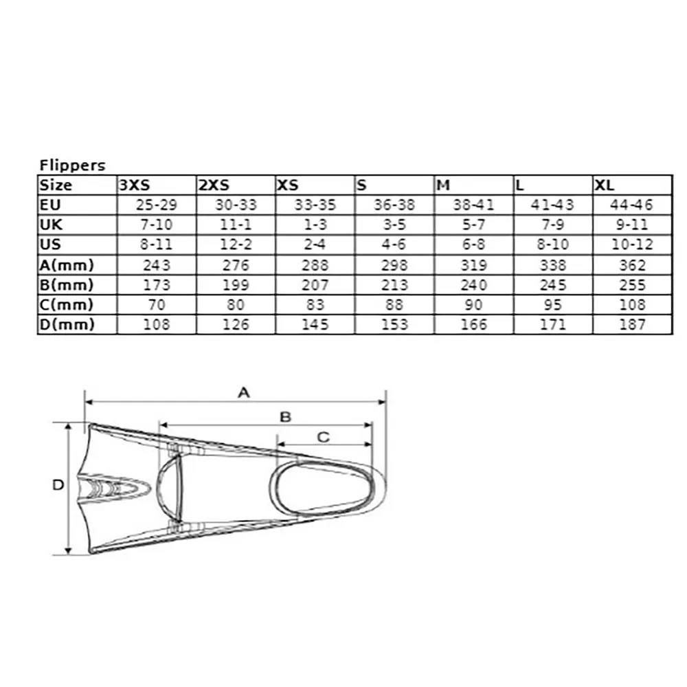 Madwave Flippers Schwimmflossen Junior Madwave Flippers Schwimmflossen Junior