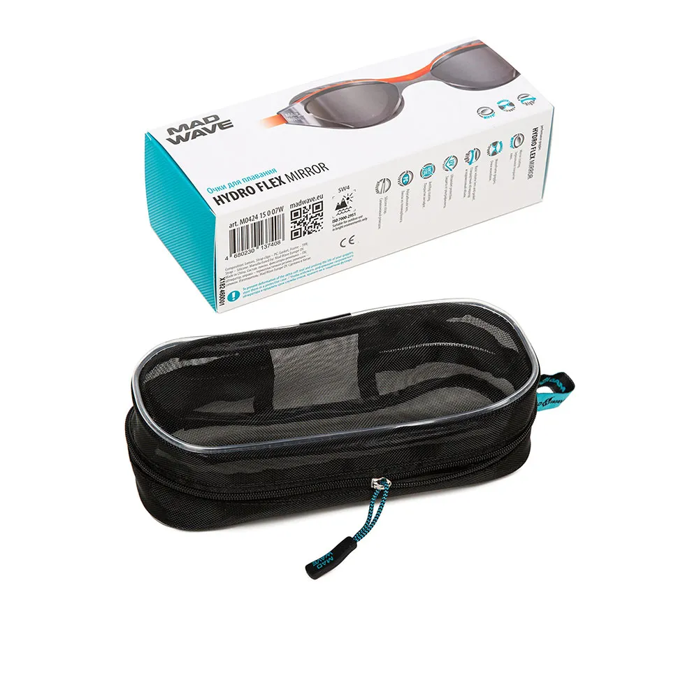 Madwave Hydro Flex Mirror Schwimmbrille, Orange, One Size Madwave Hydro Flex Mirror Schwimmbrille, Orange, One Size
