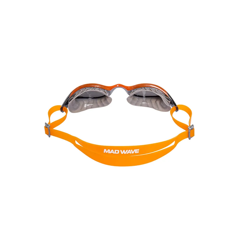 Madwave Hydro Flex Mirror Schwimmbrille, Orange, One Size Madwave Hydro Flex Mirror Schwimmbrille, Orange, One Size