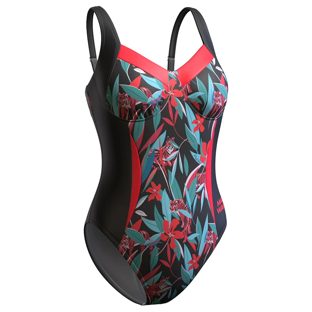 Madwave Lea Badeanzug female, Red e5