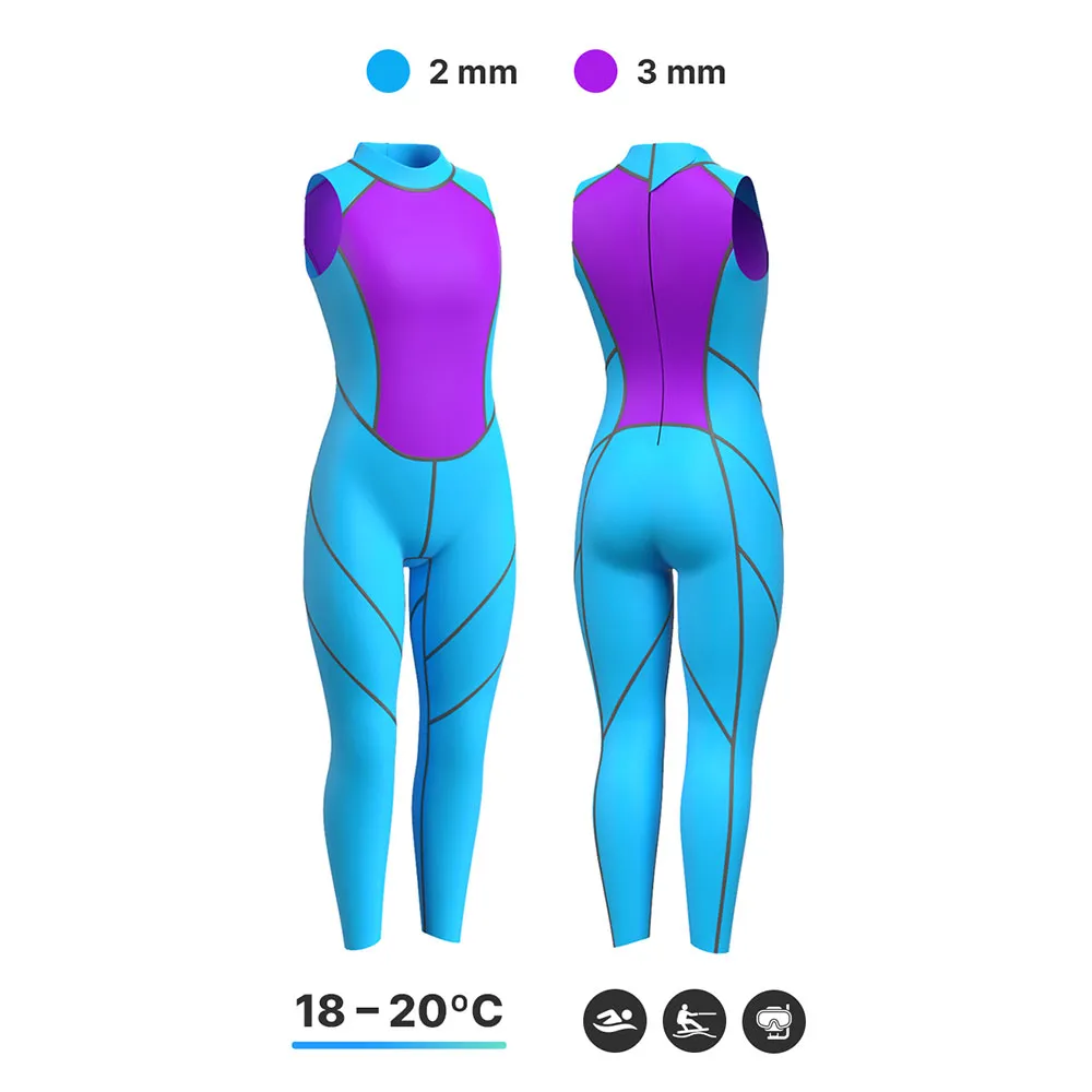 Madwave Opnwtr Hydrostar Dsss Lgj Neoprenanzug ärmellos Für Damen Madwave Opnwtr Hydrostar Dsss Lgj Neoprenanzug ärmellos Für Damen