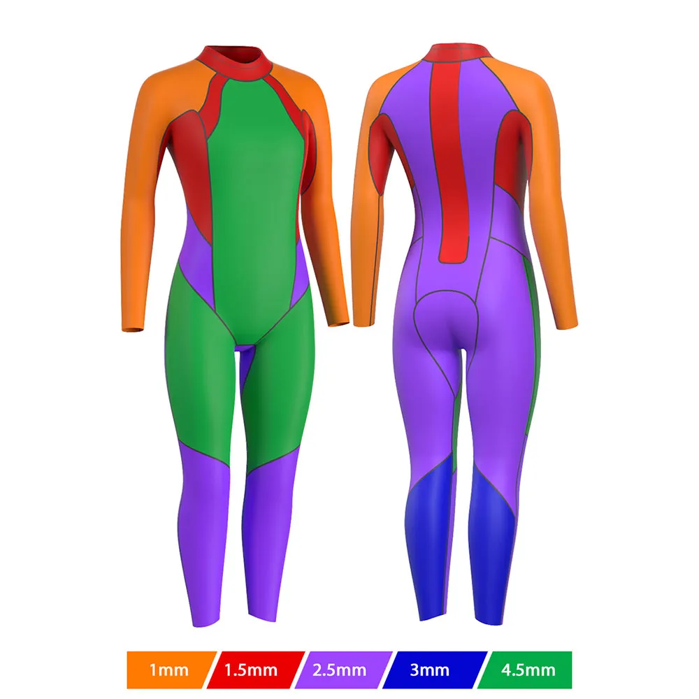 Madwave Opnwtr Wahoo Fls Neopren-langarm-wetsuit Für Damen