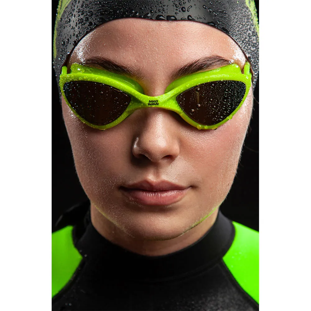 Madwave Rapid Comp L Rainbow Schwimmbrille Mit Spiegelglas, Green, One Size Madwave Rapid Comp L Rainbow Schwimmbrille Mit Spiegelglas, Green, One Size