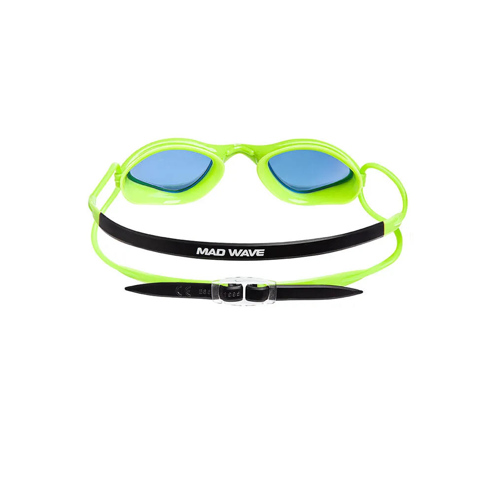 Madwave Rapid Comp L Rainbow Schwimmbrille Mit Spiegelglas, Green, One Size Madwave Rapid Comp L Rainbow Schwimmbrille Mit Spiegelglas, Green, One Size
