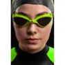 Madwave Rapid Comp L Rainbow Schwimmbrille Mit Spiegelglas, Green, One Size