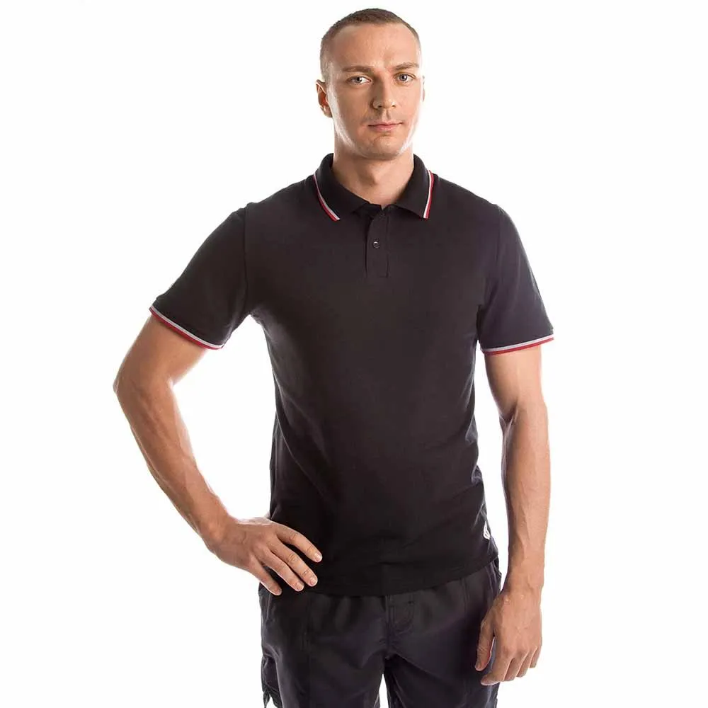 Madwave Solids Kurzarm-poloshirt male, Black, XL Madwave Solids Kurzarm-poloshirt male, Black, XL