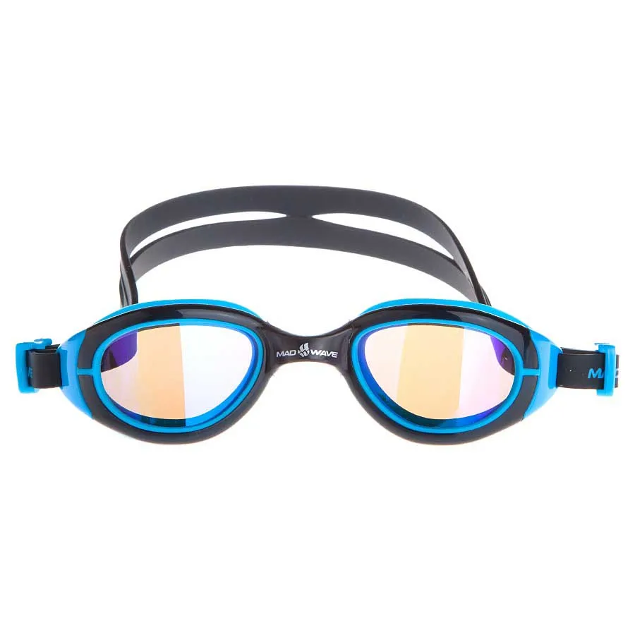 Madwave Sun Bloker Kinderschwimmbrille, Black / blue, One Size Madwave Sun Bloker Kinderschwimmbrille, Black / blue, One Size