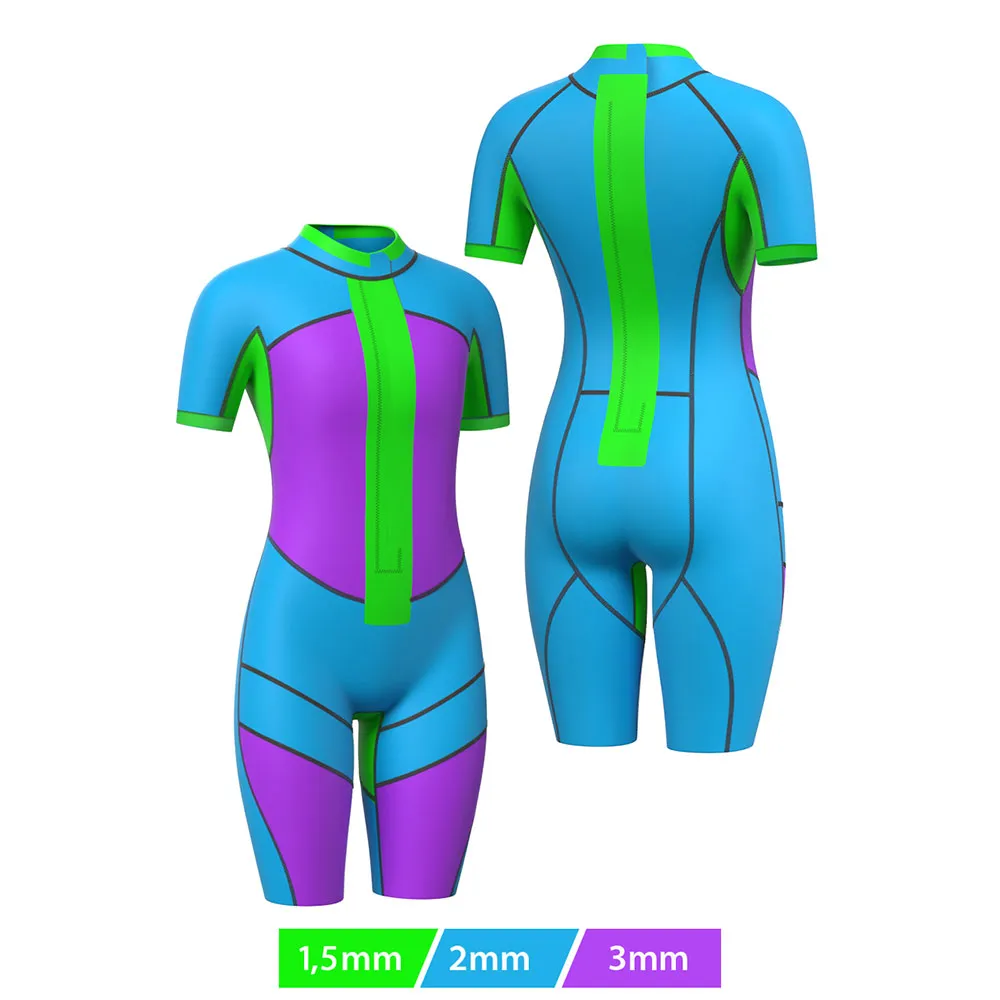 Madwave Swmrn Hybrid Dsss Sty Neoprenanzug Mit Kurzen Ärmeln Für Damen Madwave Swmrn Hybrid Dsss Sty Neoprenanzug Mit Kurzen Ärmeln Für Damen