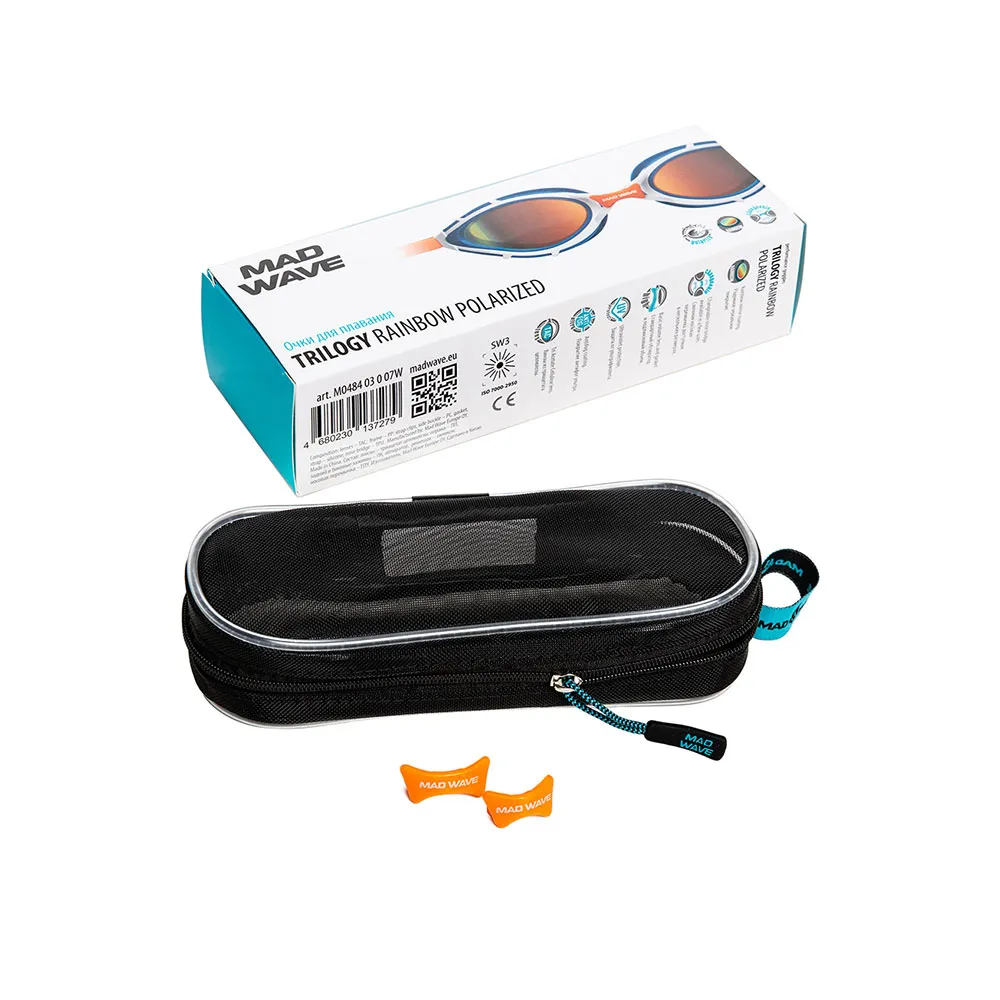 Madwave Trilogy Rainbow Polarized Polarisierte Schwimmbrille Madwave Trilogy Rainbow Polarized Polarisierte Schwimmbrille