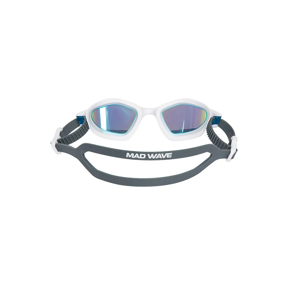 Madwave Viper Rainbow Schwimmbrille Mit Spiegelglas, White, One Size Madwave Viper Rainbow Schwimmbrille Mit Spiegelglas, White, One Size
