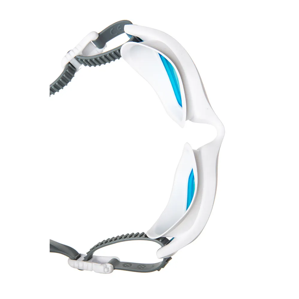 Madwave Viper Rainbow Schwimmbrille Mit Spiegelglas, White, One Size Madwave Viper Rainbow Schwimmbrille Mit Spiegelglas, White, One Size