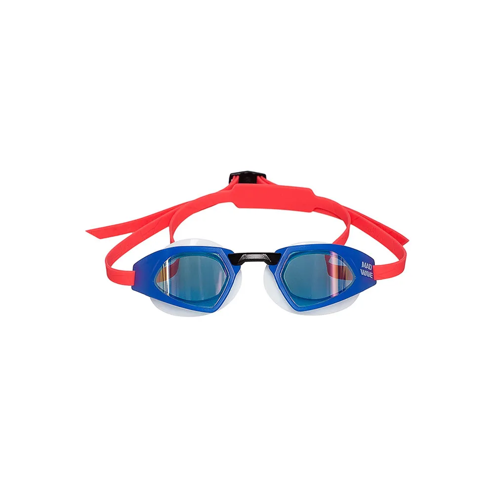 Madwave X-blade Rainbow Schwimmbrille Mit Spiegelglas, Blue, One Size Madwave X-blade Rainbow Schwimmbrille Mit Spiegelglas, Blue, One Size