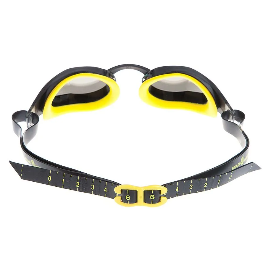 Madwave X-look Schwimmbrille Mit Spiegelglas, Yellow mirror, One Size Madwave X-look Schwimmbrille Mit Spiegelglas, Yellow mirror, One Size