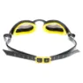 Madwave X-look Schwimmbrille Mit Spiegelglas, Yellow mirror, One Size