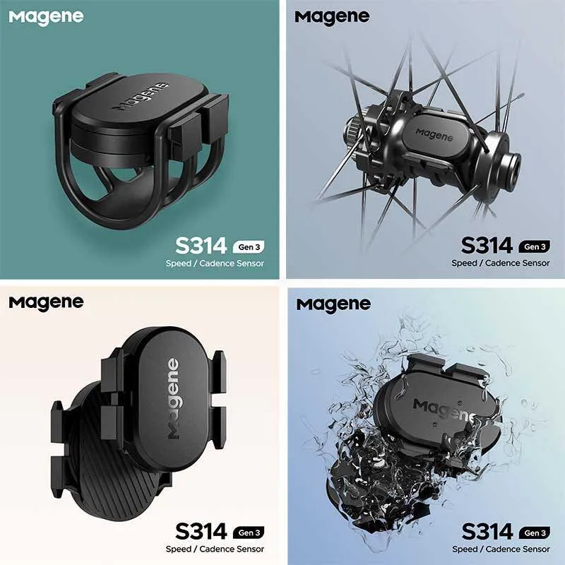 Magene S314 Geschwindigkeitssensor, Black Magene S314 Geschwindigkeitssensor, Black