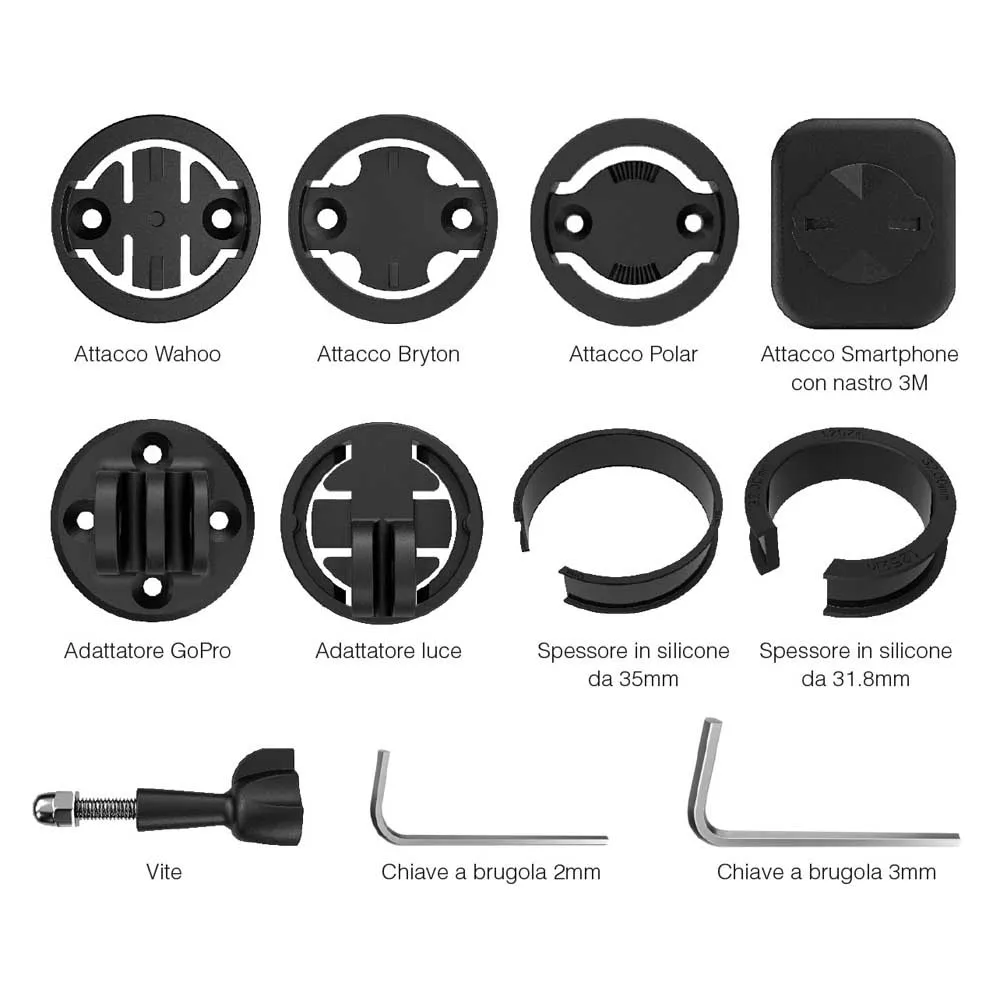 MagicShine Tta Fahrradcomputerhalterung, Black, One Size MagicShine Tta Fahrradcomputerhalterung, Black, One Size