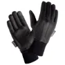 Black leather