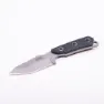 Magnum Straight Messer, Black, One Size