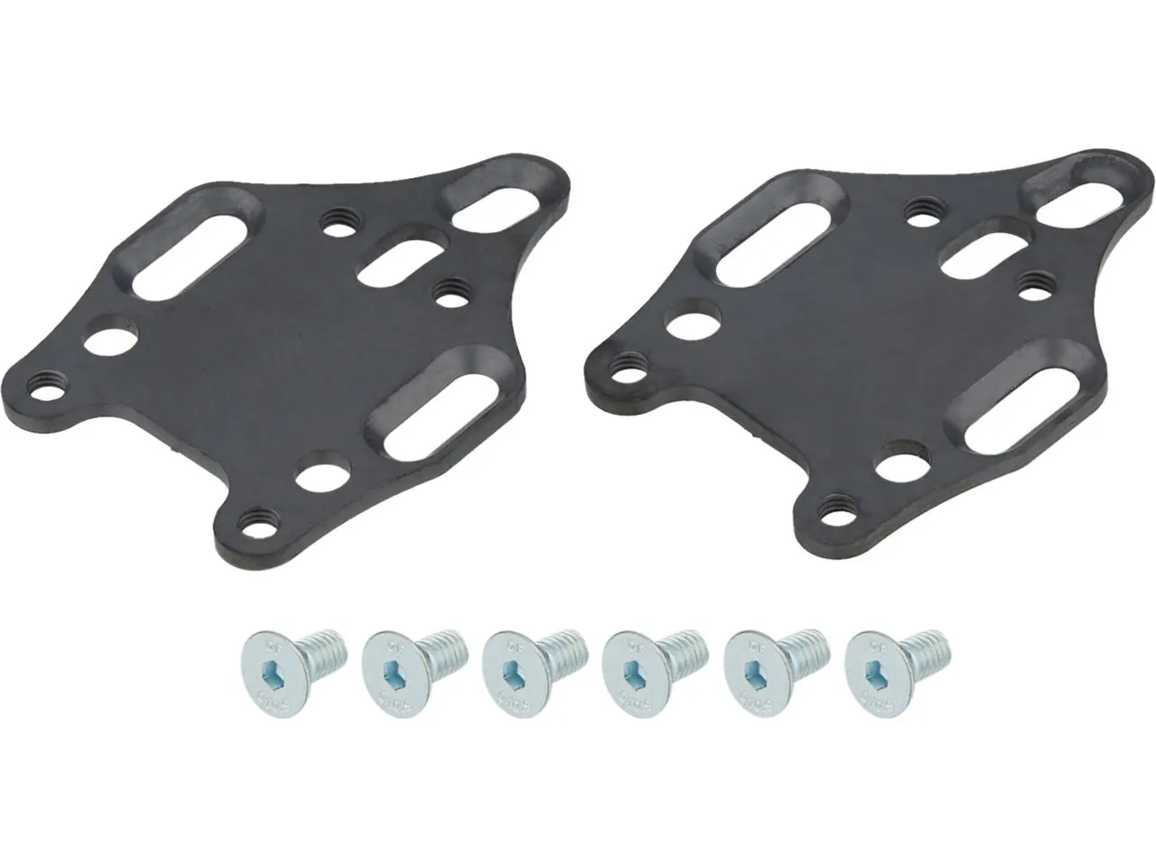 magped Schuhplatten Road Metall, Schwarz, one_size