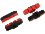 Magura Bremsschuhe Spezial für Felgenbremse, Rot, one_size