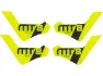 Magura Cover-Kit für MT8 SL Bremsgriff, Gelb, one_size